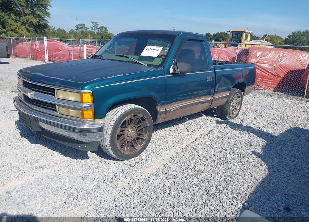 1997 CHEVROLET C1500 FLEETSIDE VIN: 1GCEC14M8VZ108966