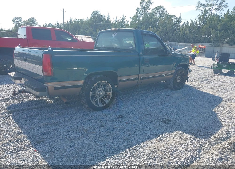 1997 CHEVROLET C1500 FLEETSIDE VIN: 1GCEC14M8VZ108966