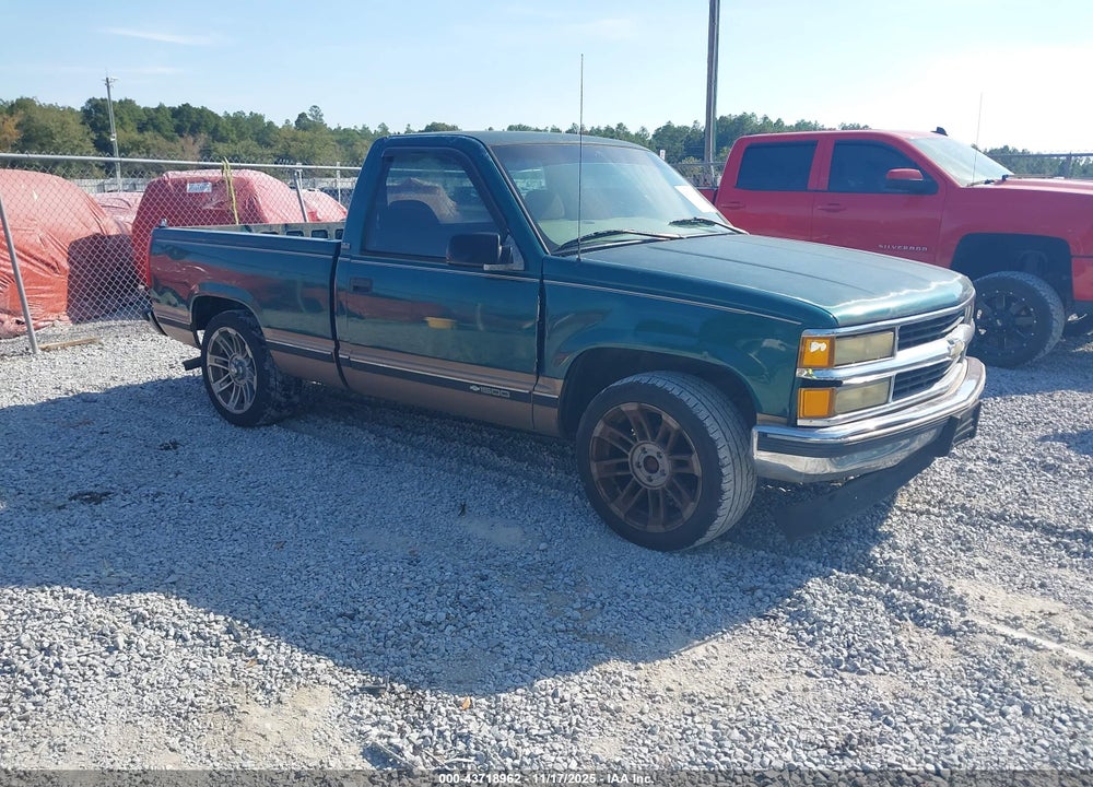 1997 CHEVROLET C1500 FLEETSIDE VIN: 1GCEC14M8VZ108966