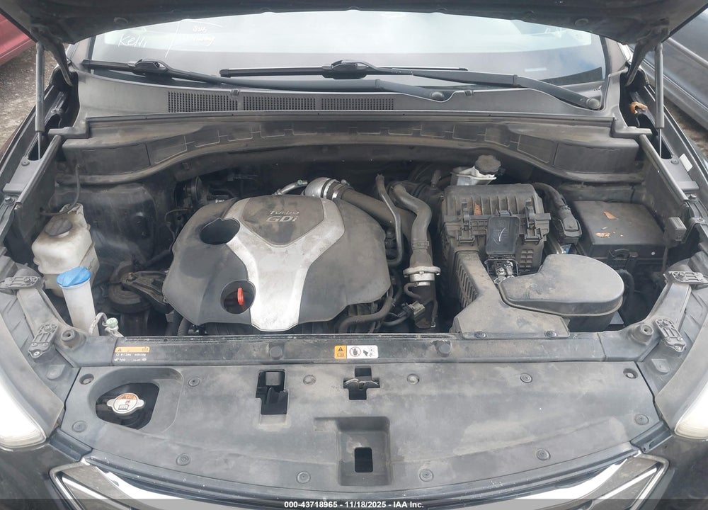 2013 HYUNDAI SANTA FE SPORT 2.0T VIN: 5XYZUDLAXDG038276