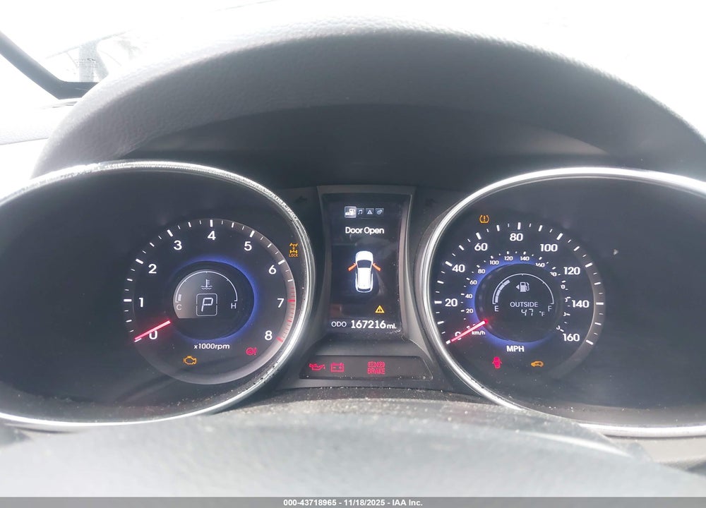 2013 HYUNDAI SANTA FE SPORT 2.0T VIN: 5XYZUDLAXDG038276