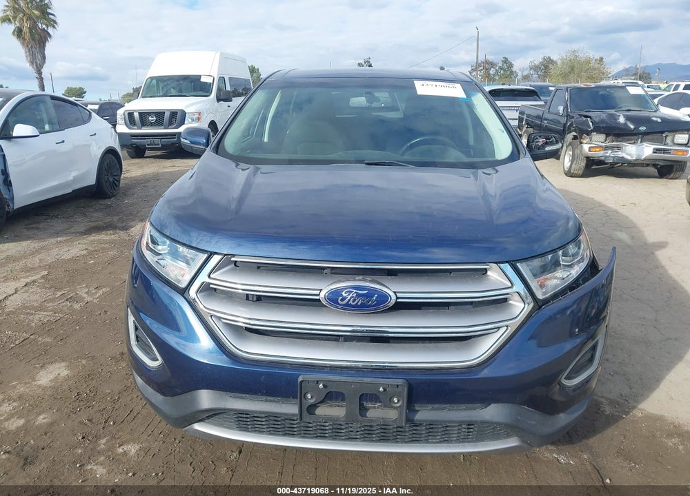 2017 FORD EDGE SEL VIN: 2FMPK4J9XHBB97021