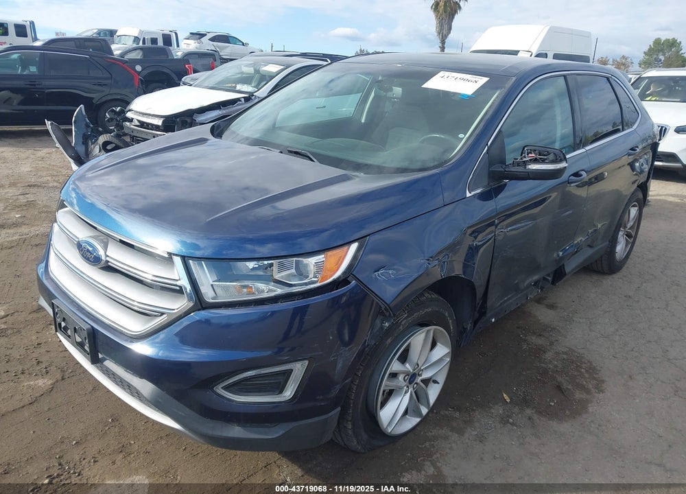 2017 FORD EDGE SEL VIN: 2FMPK4J9XHBB97021