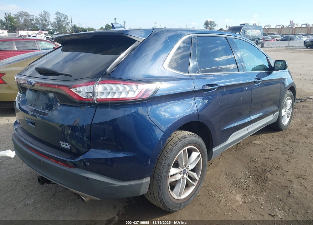 2017 FORD EDGE SEL VIN: 2FMPK4J9XHBB97021