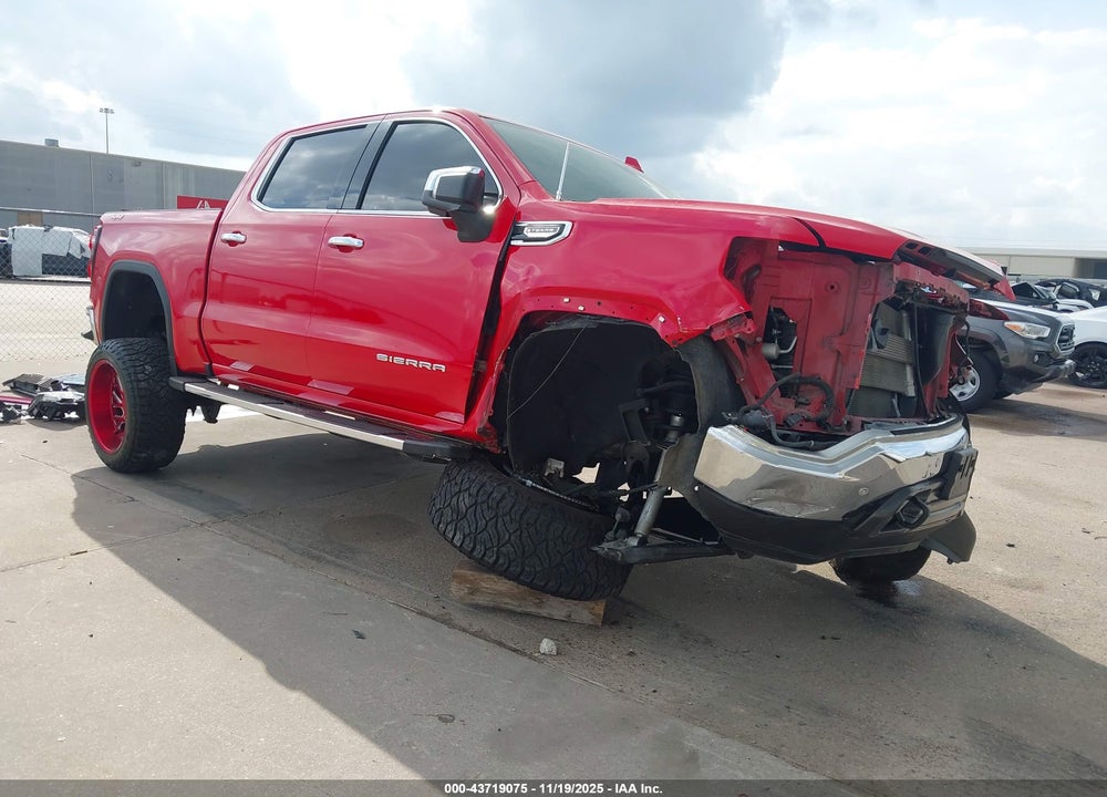 2019 GMC SIERRA 1500 SLT VIN: 3GTP8DED2KG238490