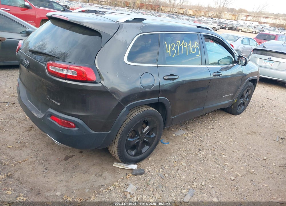 2015 JEEP CHEROKEE LIMITED VIN: 1C4PJMDB3FW716699