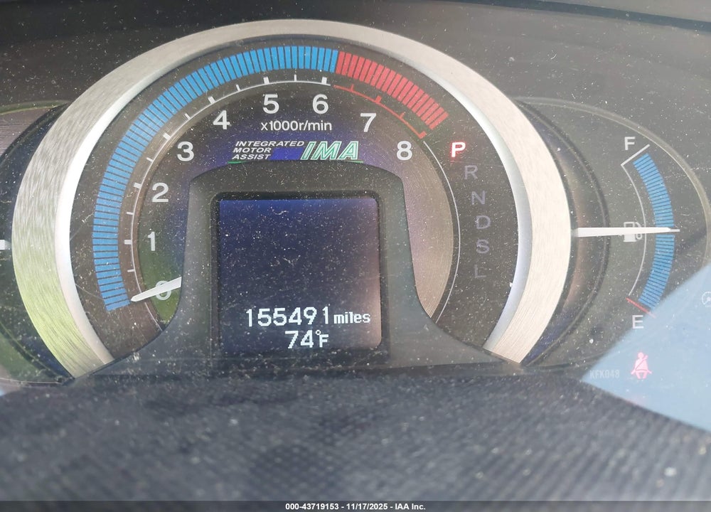 2010 HONDA INSIGHT LX VIN: JHMZE2H54AS020213
