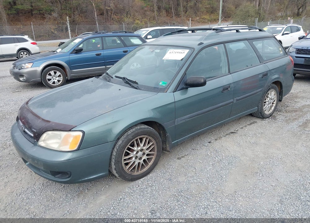 2001 SUBARU LEGACY L VIN: 4S3BH635717302048