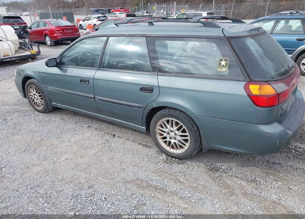 2001 SUBARU LEGACY L VIN: 4S3BH635717302048