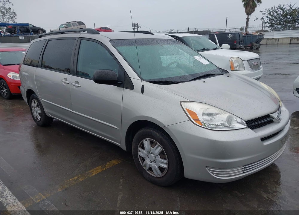 2005 TOYOTA SIENNA LE VIN: 5TDZA23C15S235467