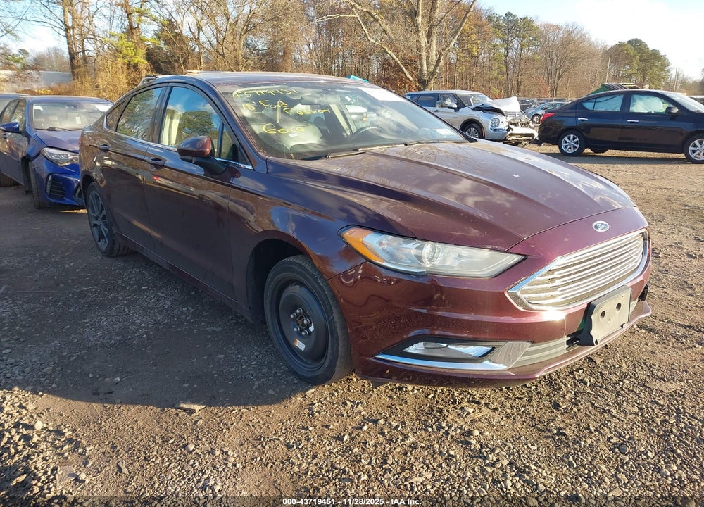 2018 FORD FUSION SE VIN: 3FA6P0H70JR105894