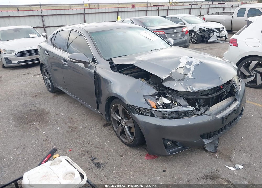 2012 LEXUS IS 250 VIN: JTHBF5C29C5161955