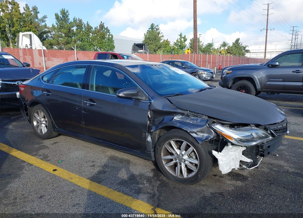 2014 TOYOTA AVALON XLE PREMIUM VIN: 4T1BK1EB9EU124928