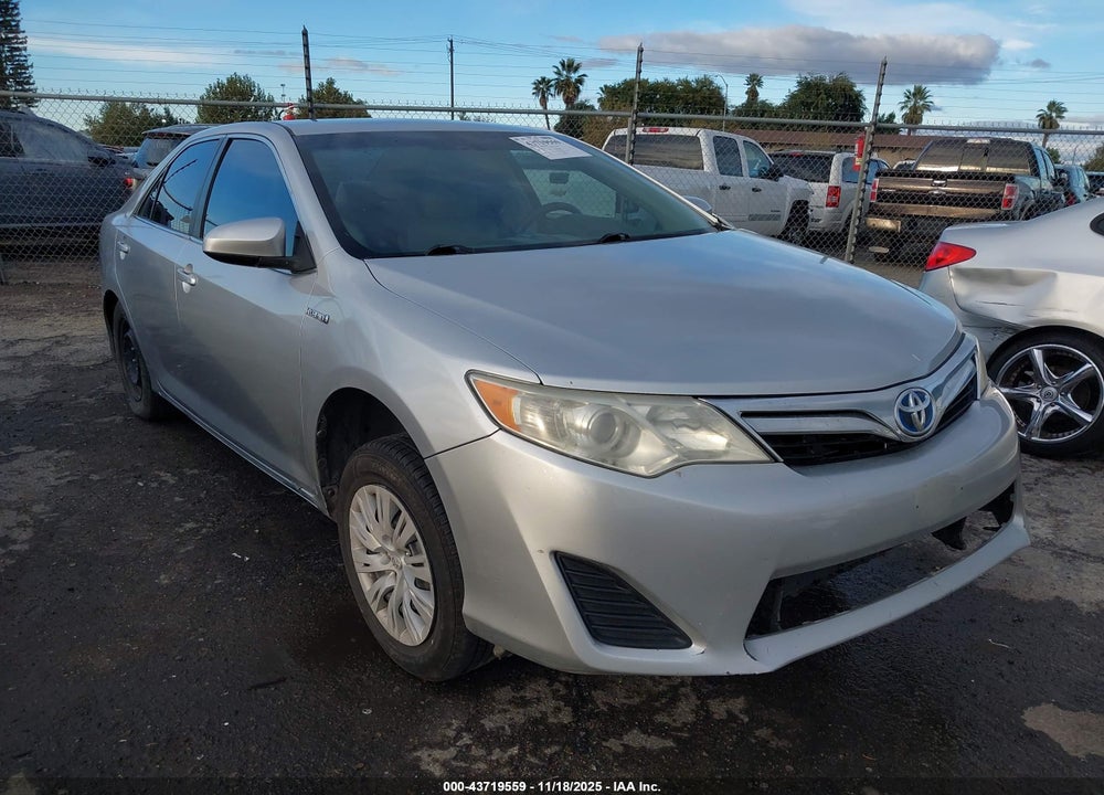 2014 TOYOTA CAMRY HYBRID LE VIN: 4T1BD1FK2EU107994