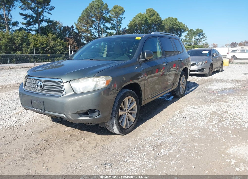 2009 TOYOTA HIGHLANDER HYBRID VIN: JTEEW41A992033580