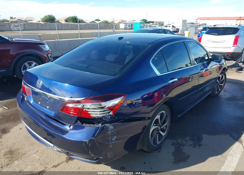 2017 HONDA ACCORD EX VIN: 1HGCR2F7XHA065190