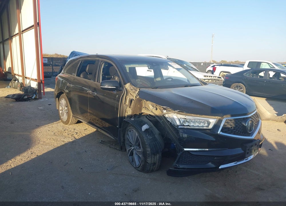 2018 ACURA MDX TECHNOLOGY PACKAGE   WATCH PLUS PKG VIN: 5J8YD3H56JL005441