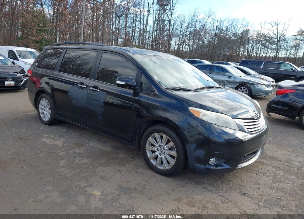 2013 TOYOTA SIENNA LIMITED 7 PASSENGER VIN: 5TDDK3DC7DS069854