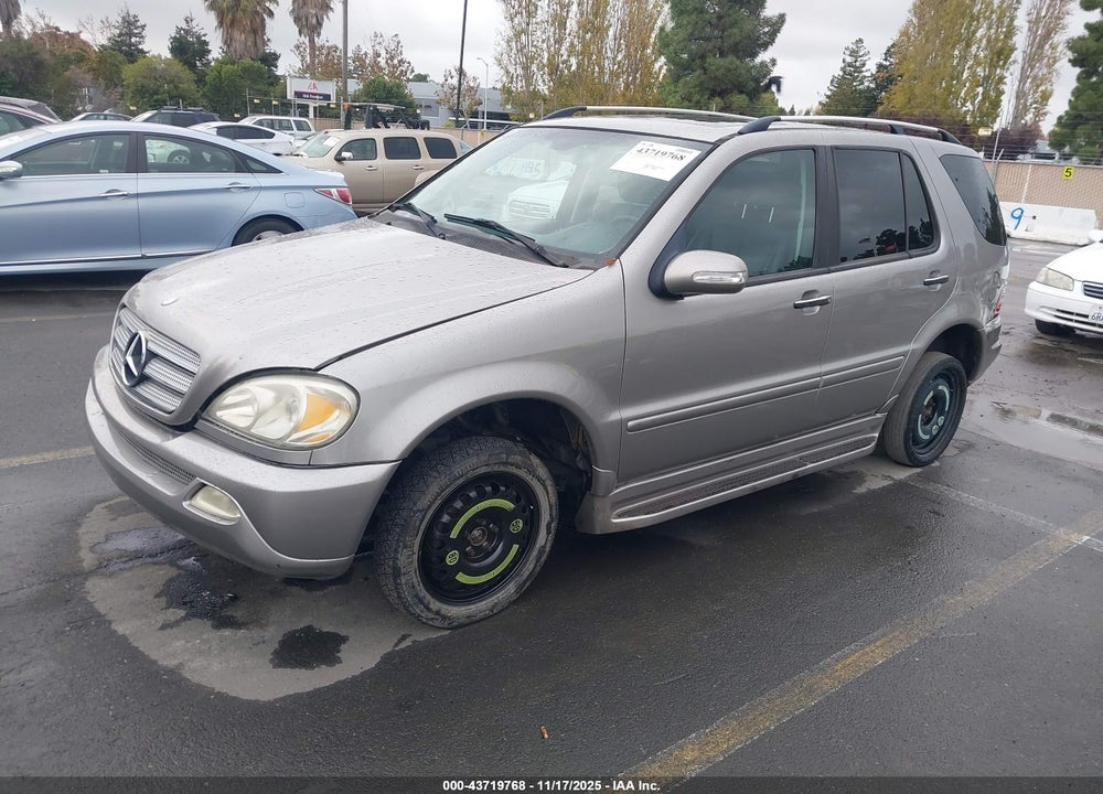 2005 MERCEDES-BENZ ML 350 4MATIC VIN: 4JGAB57E35A565529