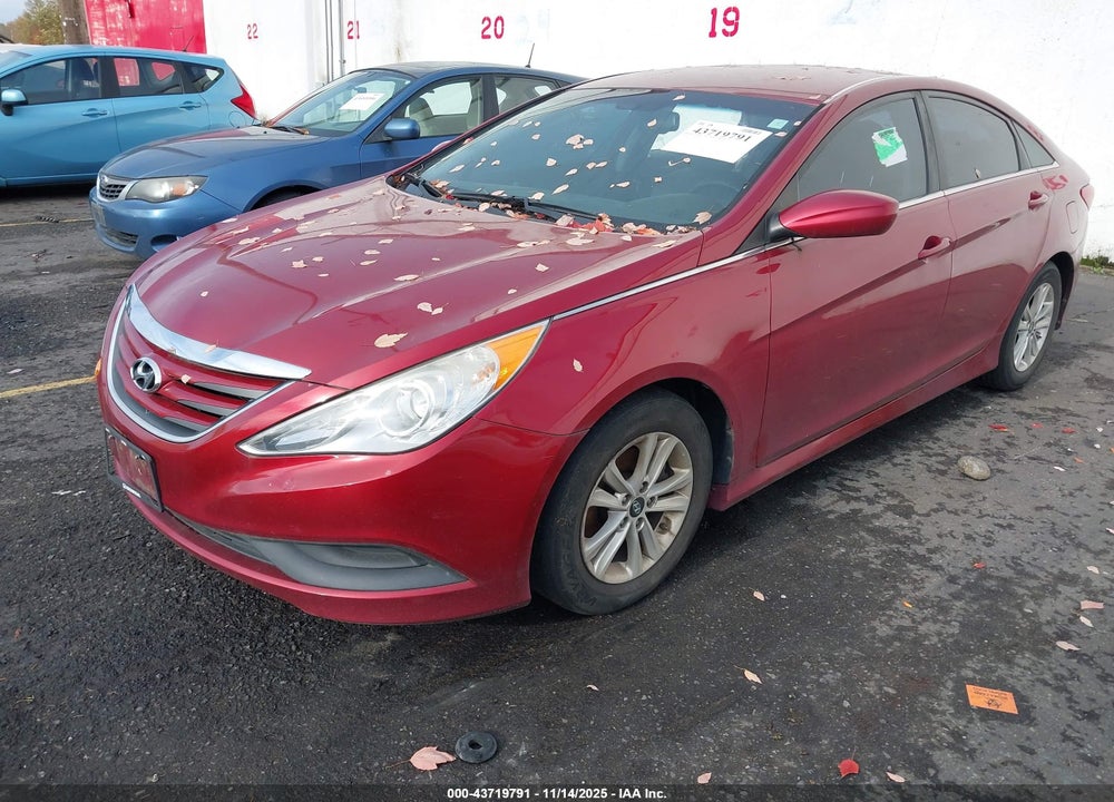 2014 HYUNDAI SONATA GLS VIN: 5NPEB4AC1EH917944