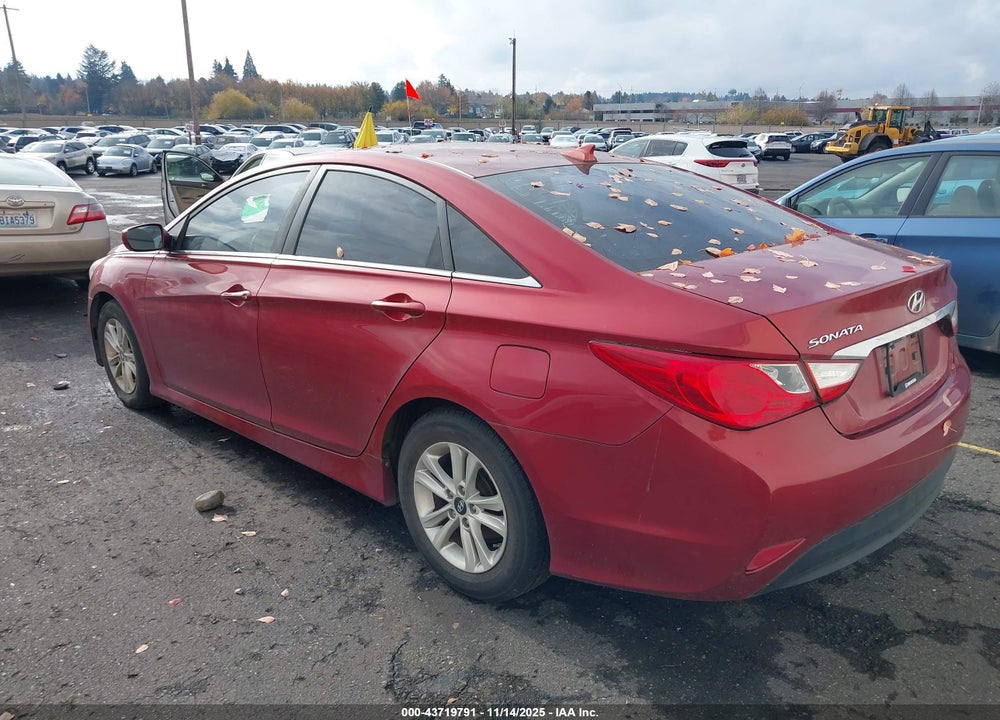 2014 HYUNDAI SONATA GLS VIN: 5NPEB4AC1EH917944
