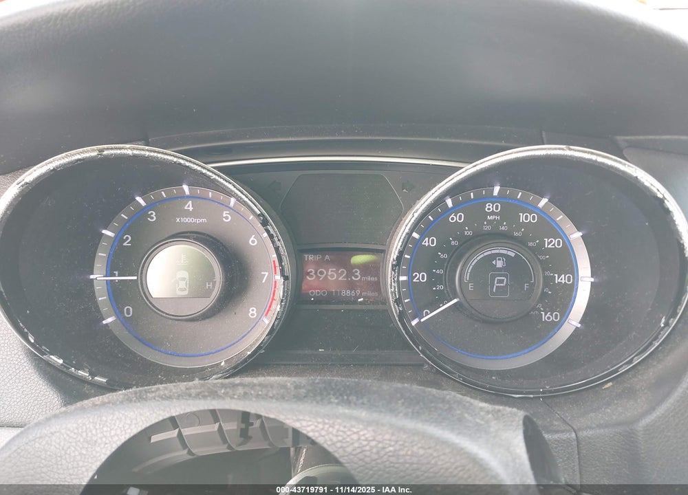 2014 HYUNDAI SONATA GLS VIN: 5NPEB4AC1EH917944