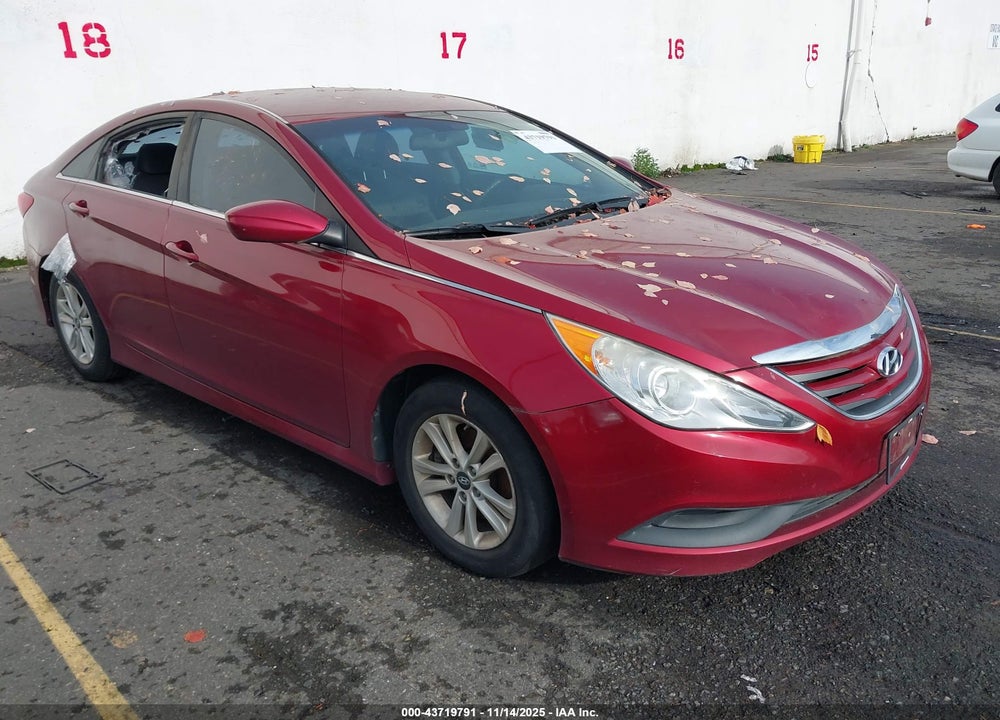 2014 HYUNDAI SONATA GLS VIN: 5NPEB4AC1EH917944