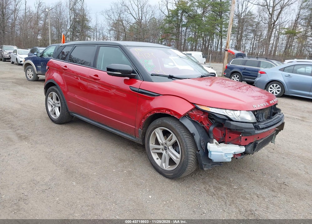 2012 LAND ROVER RANGE ROVER EVOQUE PURE PLUS VIN: SALVT2BG1CH682484