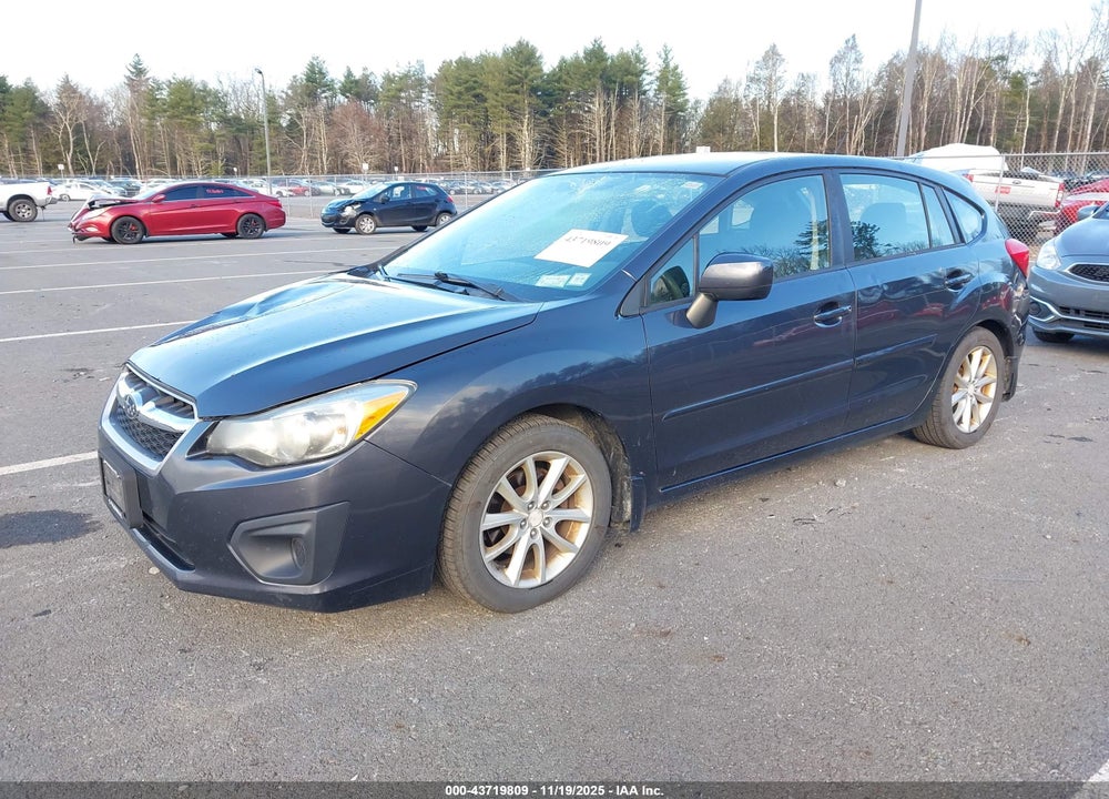 2013 SUBARU IMPREZA VIN: JF1GPAC6XDH827372