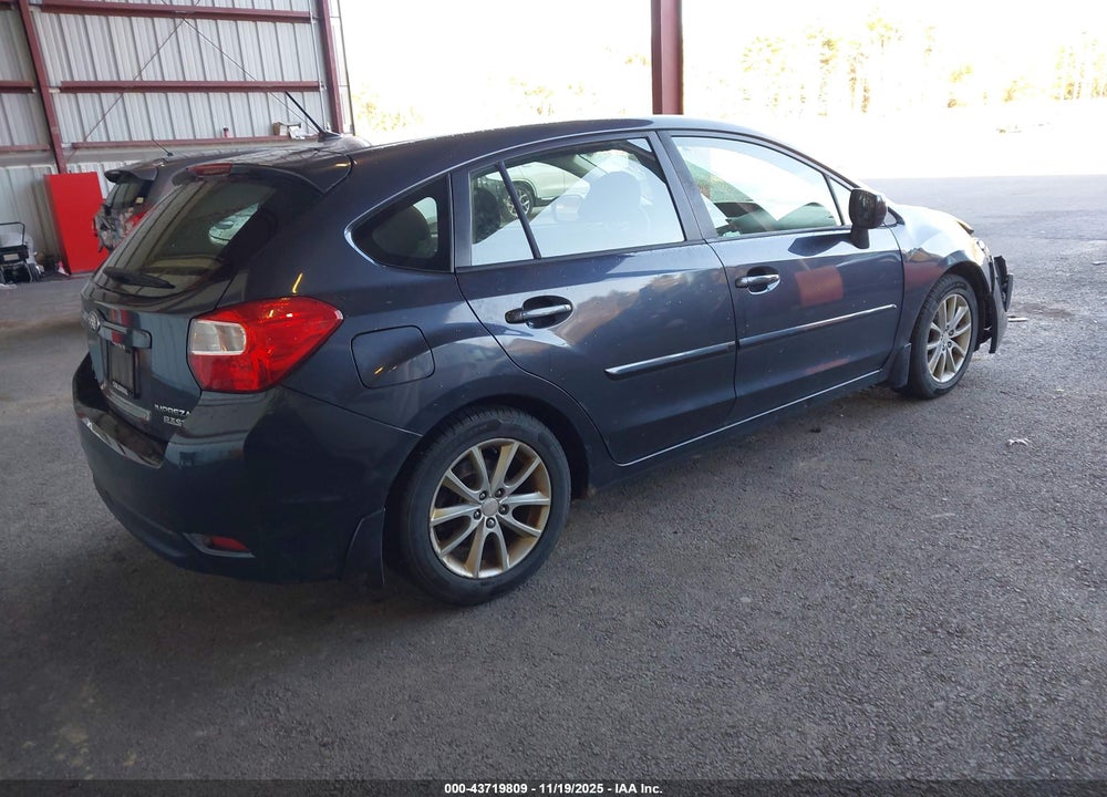 2013 SUBARU IMPREZA VIN: JF1GPAC6XDH827372