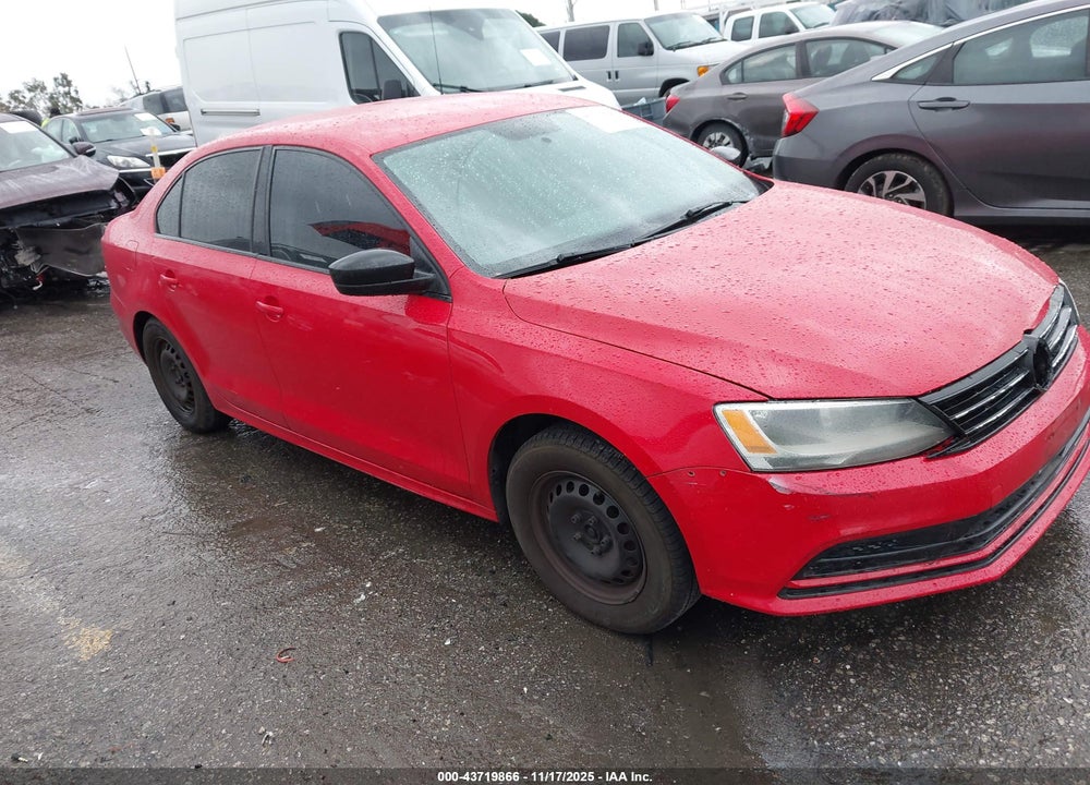 2015 VOLKSWAGEN JETTA 2.0L S VIN: 3VW2K7AJ2FM328042