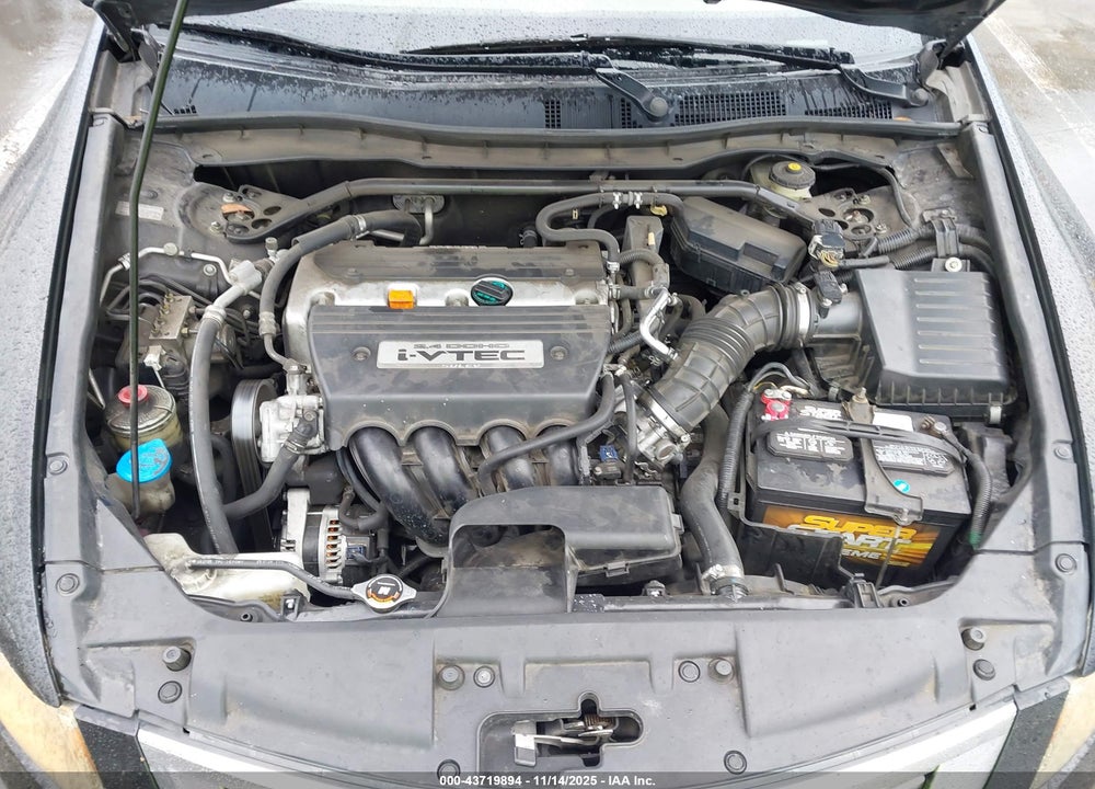 2008 HONDA ACCORD 2.4 EX VIN: JHMCP267X8C064502