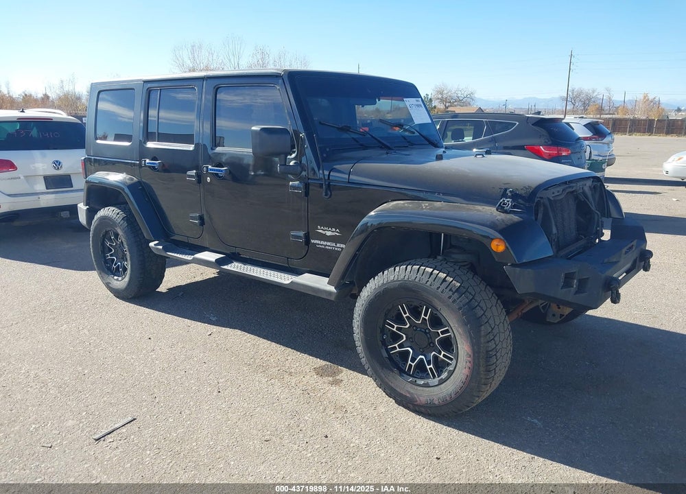 2010 JEEP WRANGLER UNLIMITED SAHARA VIN: 1J4BA5H12AL141419