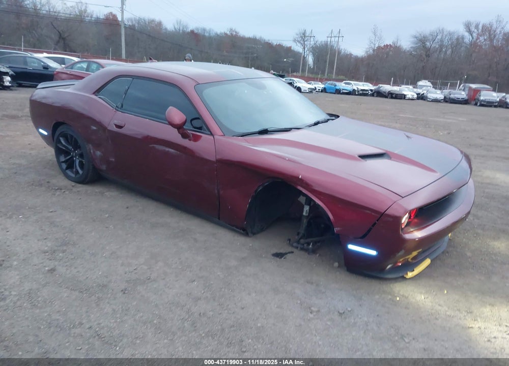 2018 DODGE CHALLENGER SXT PLUS VIN: 2C3CDZAGXJH322695