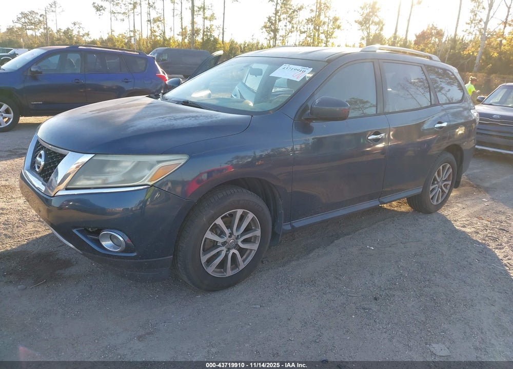 2013 NISSAN PATHFINDER SV VIN: 5N1AR2MN2DC664392