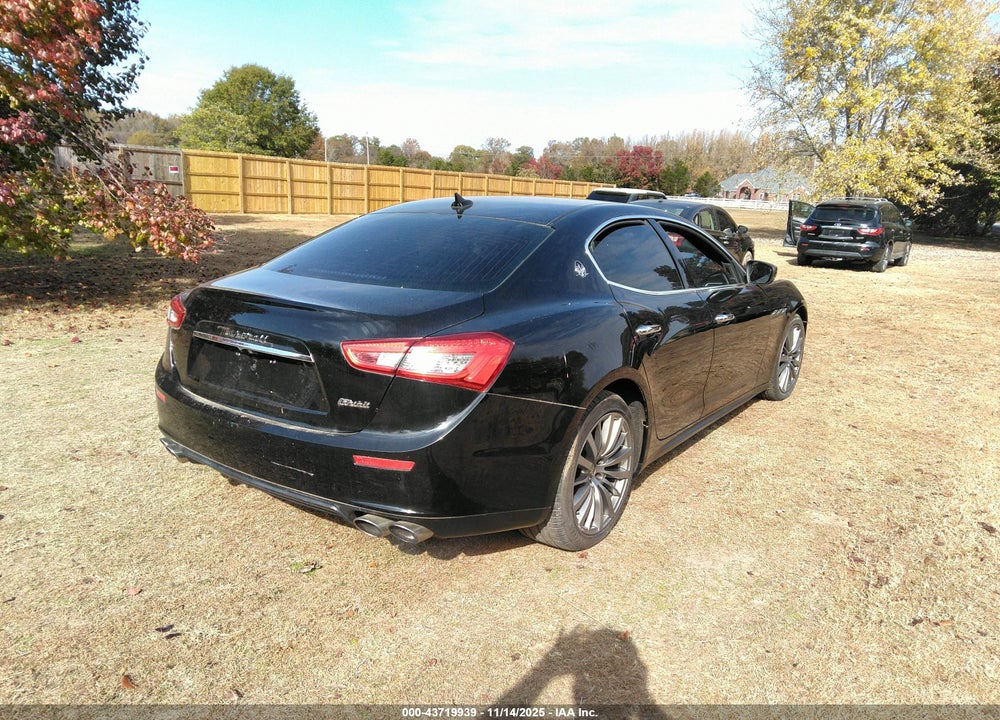 2017 MASERATI GHIBLI VIN: ZAM57XSAXH1242750