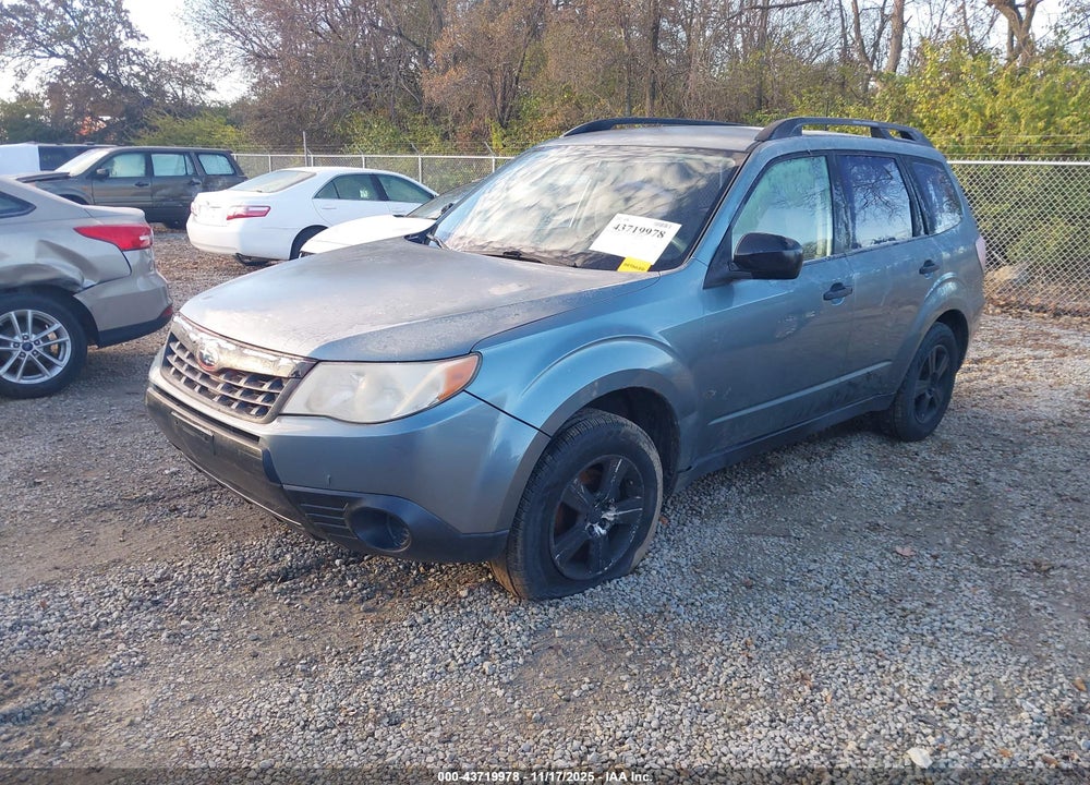 2012 SUBARU FORESTER 2.5X VIN: JF2SHABC3CH434158