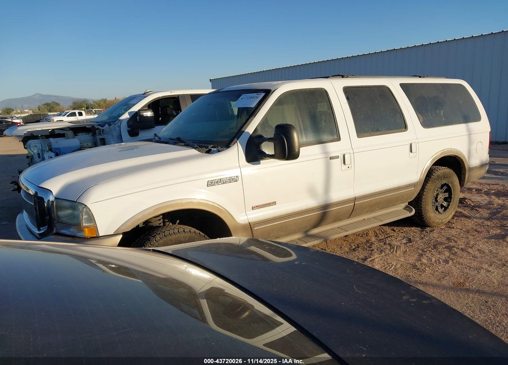 2003 FORD EXCURSION EDDIE BAUER VIN: 1FMNU44P73EC18187