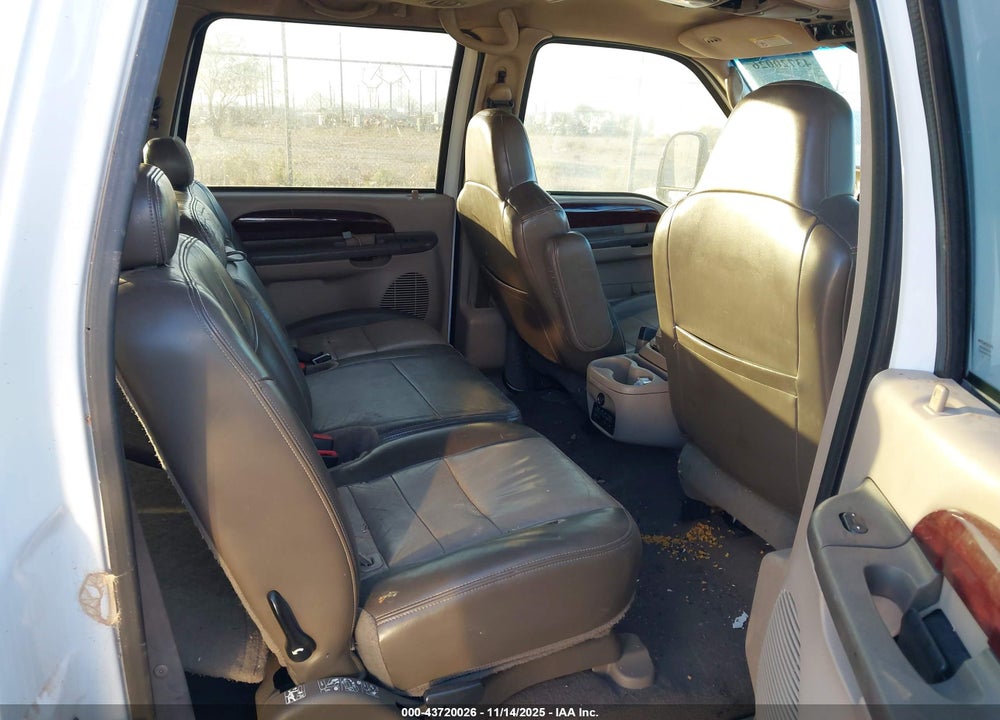 2003 FORD EXCURSION EDDIE BAUER VIN: 1FMNU44P73EC18187