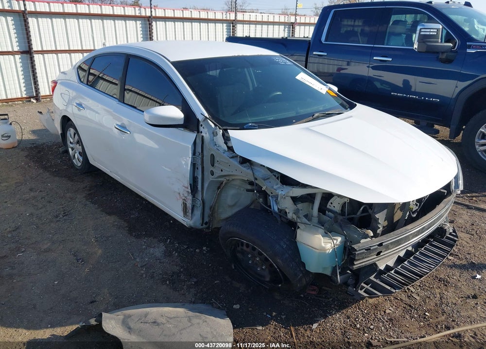 2018 NISSAN SENTRA S VIN: 3N1AB7AP0JY323249