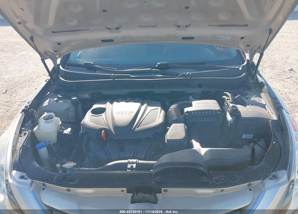 2011 HYUNDAI SONATA GLS VIN: 5NPEB4AC7BH169650