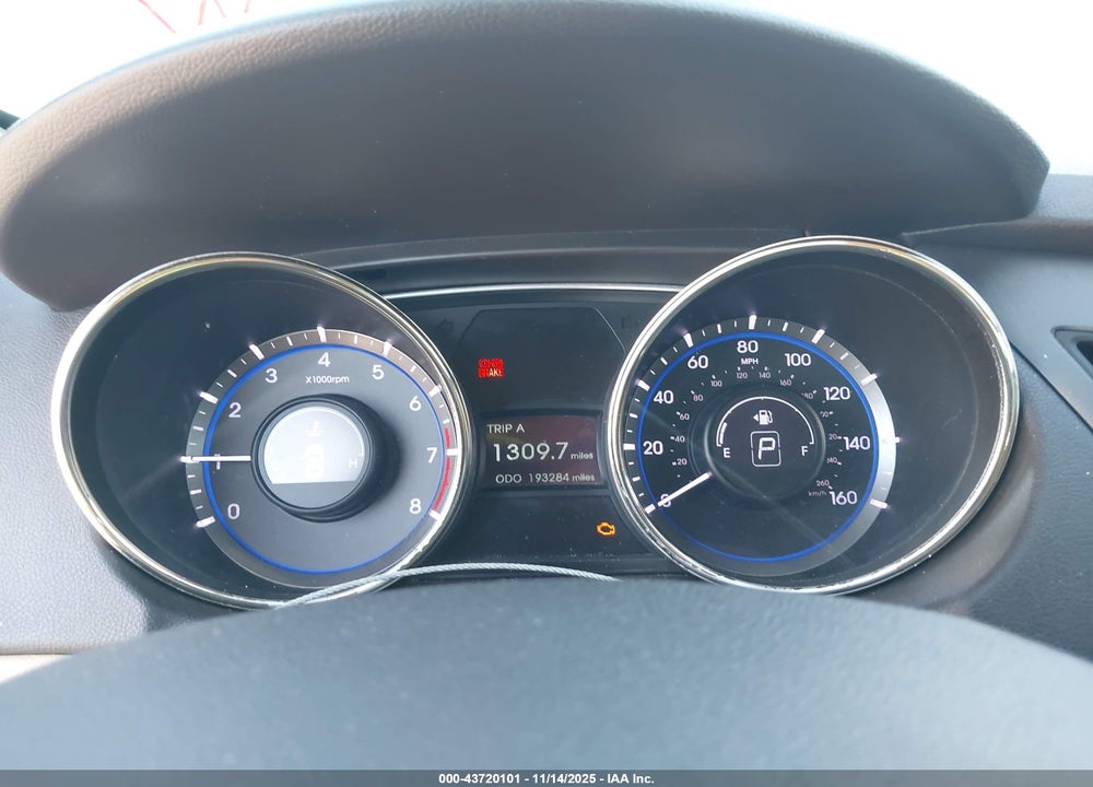 2011 HYUNDAI SONATA GLS VIN: 5NPEB4AC7BH169650