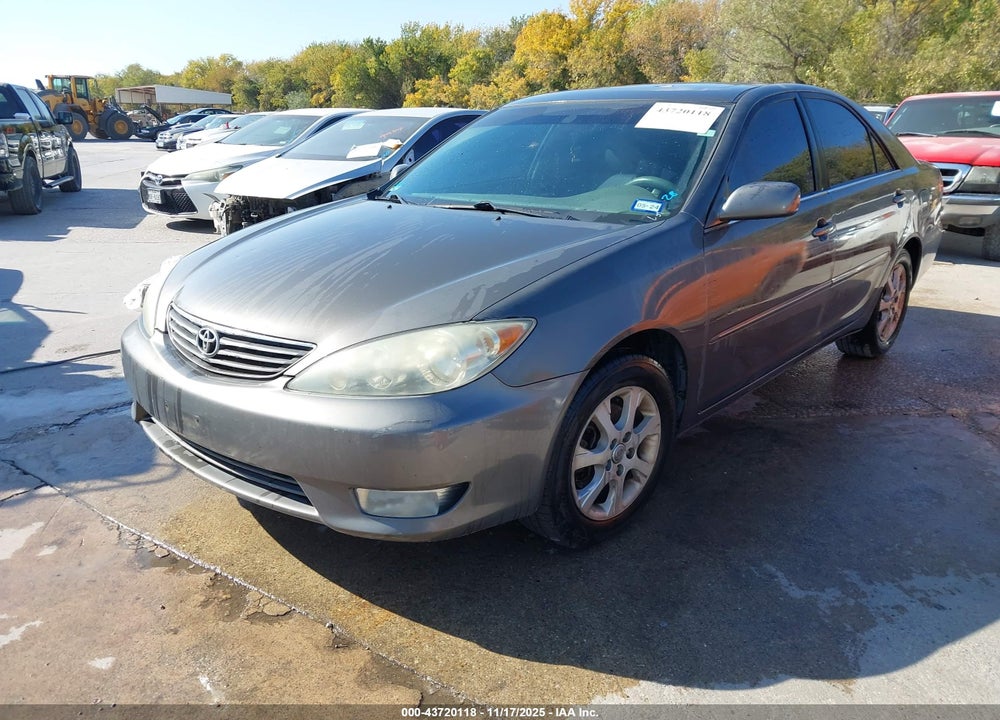 2005 TOYOTA CAMRY XLE V6 VIN: 4T1BF30K75U607194
