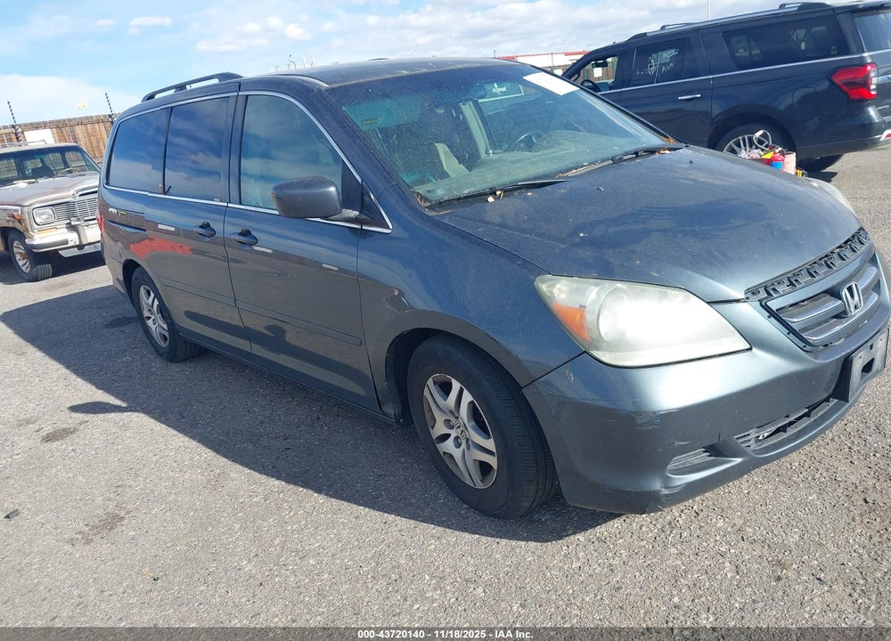 2006 HONDA ODYSSEY EX VIN: 5FNRL38486B445393