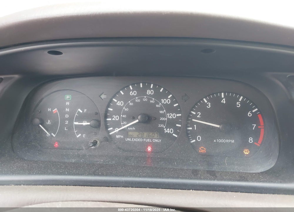 1997 TOYOTA CAMRY LE VIN: JT2BG22K0V0001955
