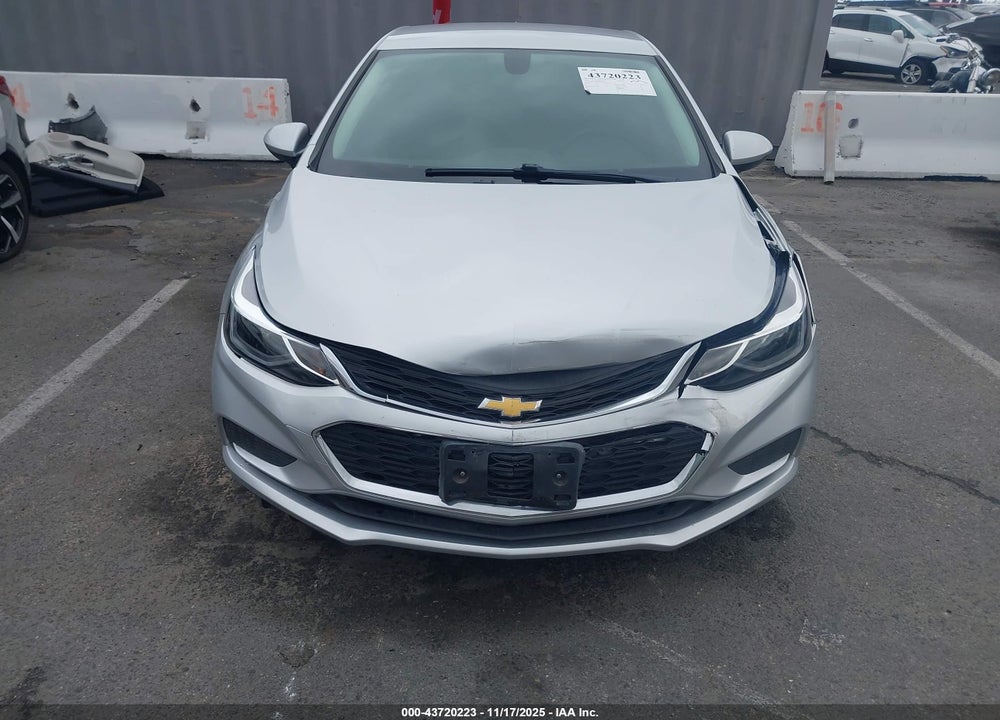 2017 CHEVROLET CRUZE LT AUTO VIN: 1G1BE5SM0H7258361