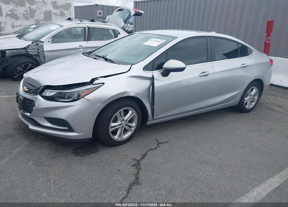 2017 CHEVROLET CRUZE LT AUTO VIN: 1G1BE5SM0H7258361