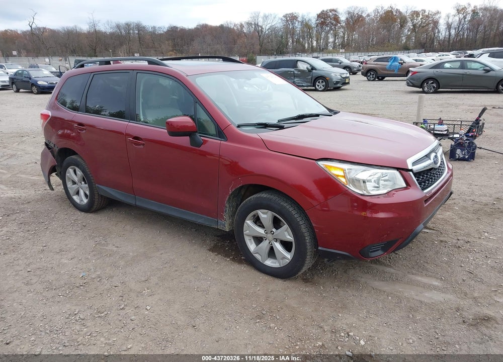 2016 SUBARU FORESTER 2.5I PREMIUM VIN: JF2SJADC0GH450289