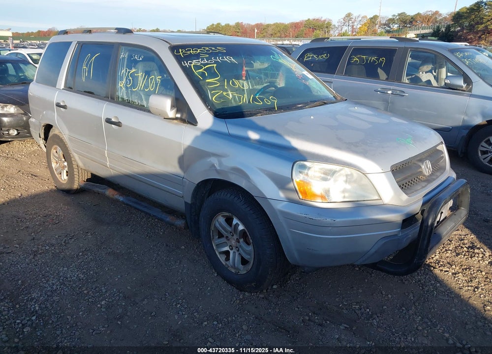 2005 HONDA PILOT EX-L VIN: 2HKYF185X5H507294
