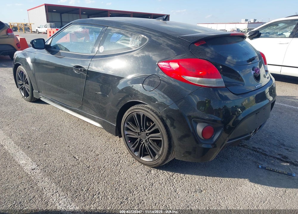2016 HYUNDAI VELOSTER TURBO VIN: KMHTC6AE9GU253396